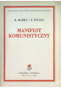 Manifest komunistyczny 1949 r.
