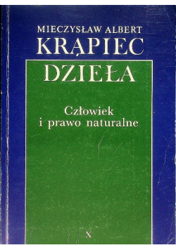 Dzieła Człowiek i prawo naturalne