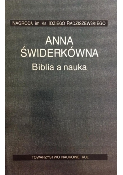 Anna Świderkówna Biblia  a nauka