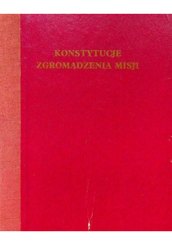 Konstytucje zgromadzenia misji