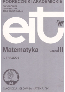 Matematyka część III Podręczniki akademickie