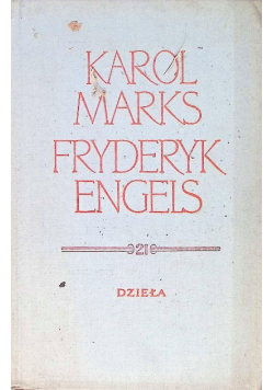 Marks Engels Dzieła Tom 21