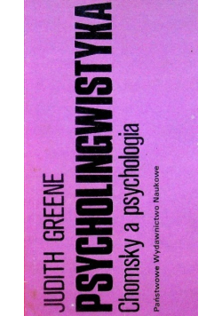 Psycholingwistyka Chomsky a psychologia