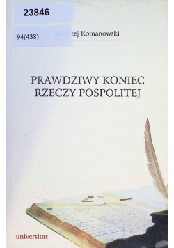 Prawdziwy koniec rzeczypospolitej