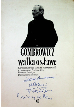 Gombrowicz walka o sławę