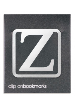 Metalowa zakładka - Litera Z Clip-on