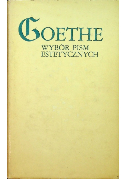 Wybór pism estetycznych