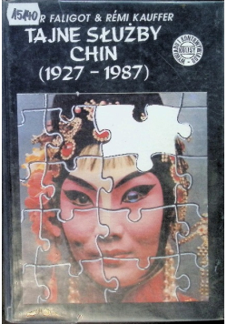 Tajne służby Chin 1927-  1987