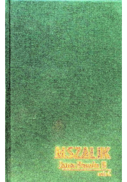 Mszalik Jana Pawła II na niedziele i święta