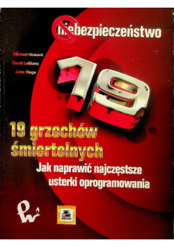 19 grzechów śmiertelnych jak naprawić najczęstsze usterki oprogramowania