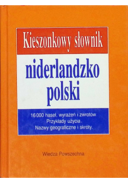 Kieszonkowy słownik niderlandzko polski