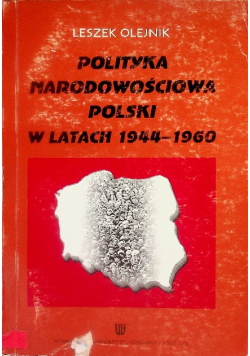 Polityka narodowościowa polski