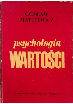 Psychologia wartości