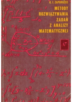 Metody rozwiązywania zadań z analizy matematycznej