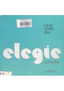 Elegie duinejskie