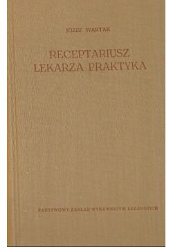 Receptariusz lekarza praktyka