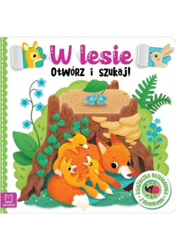 W lesie. Otwórz i szukaj!