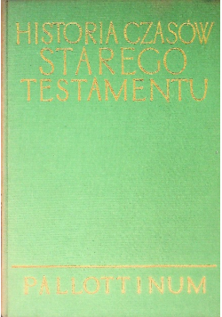 Historia czasów Starego Testamentu