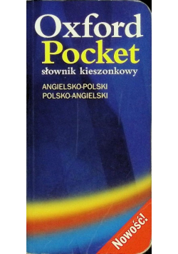 Oxford Pocket słownik kieszonkowy angielsko-polski polsko-angielski