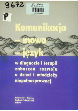 Komunikacja mowa język w diagnozie
