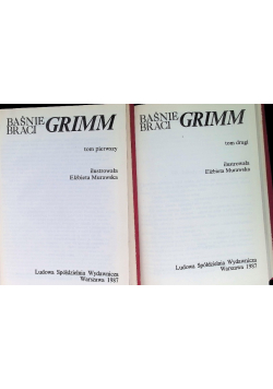 Baśnie braci Grimm Tom I i II