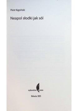 Neapol słodki jak sól