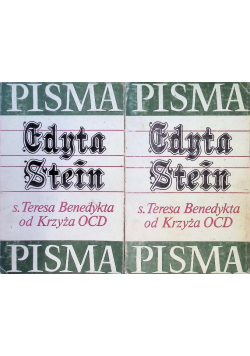 Stein Pisma Tom 1 i 2