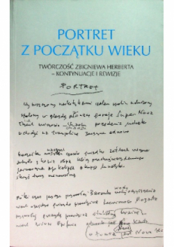 Portret z początku wieku