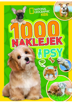 National Geographic Kids 1000 naklejek Psy