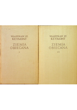 Ziemia obiecana Tom 1 i 2