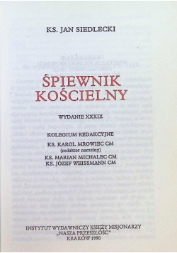 Śpiewnik kościelny