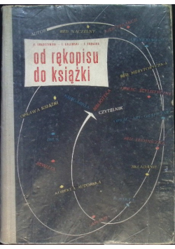 Od rękopisu do książki