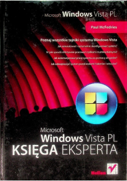 Windows Vista PL Księga eksperta