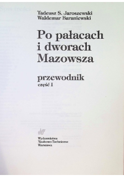 Po pałacach i dworach Mazowsza Część 1