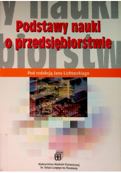 Podstawy nauki o przedsiębiorstwie