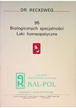 95 Biologicznych specjalności
