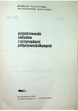 Projektowanie układów z przyrządami półprzewodnikowymi