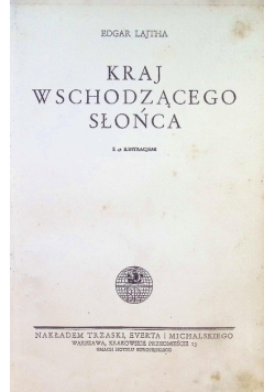 Kraj wschodzącego słońca 1938 r.