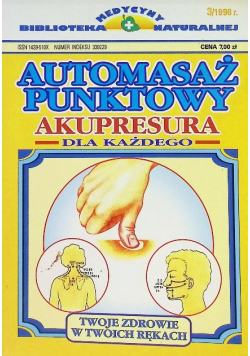 Automasaż punktowy akupresura dla każdego Nr 3 / 98