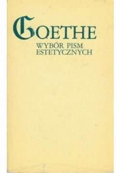 Wybór pism estetycznych