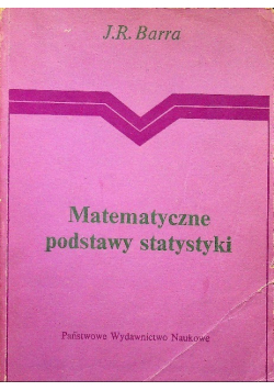 Matematyczne podstawy statystyki