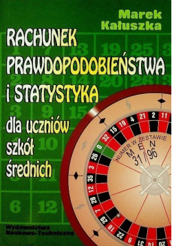 Rachunek prawdopodobieństwa i statystyka matematyczna