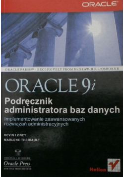 Oracle 9i przewodnik administratora baz danych