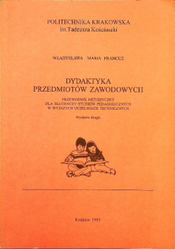 Dydaktyka przedmiotów zawodowych