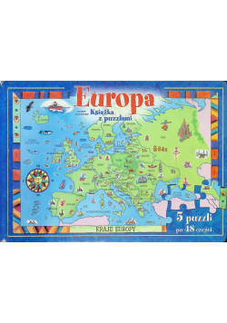 Europa Książka z puzzlami