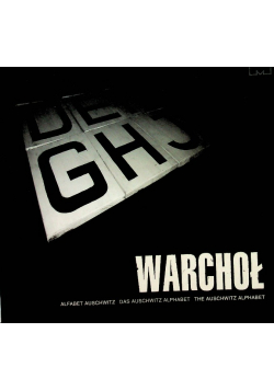 Alfabet Auschwitz autograf Warchoł