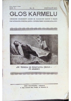 Głos karmelu Nr 9 / 31 1931 r.