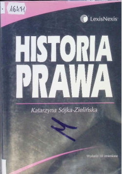 Historia prawa