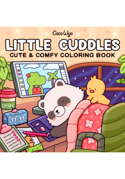 Little Cuddles: Coloring Book for Adults and Teens Featuring Cute Animal
