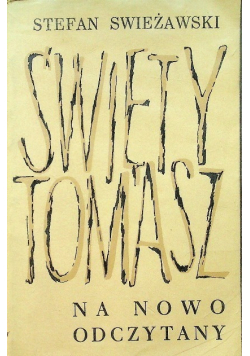 Święty Tomasz na nowo odczytany